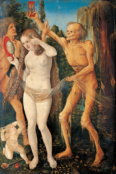 Juventude e morte de Hans Baldung Grien