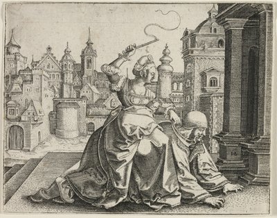 Fílis e Aristóteles de Hans Brosamer