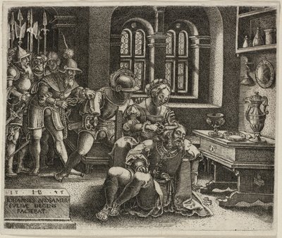 Sansão e Dalila de Hans Brosamer