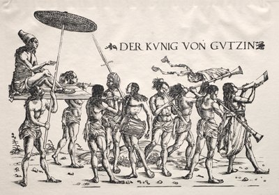O Rei de Cochim de Hans Burgkmair