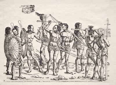 O rei de Cochim, 1508. de Hans Burgkmair