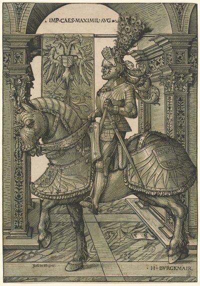 Imperador Maximiliano I de Hans Burgkmair I