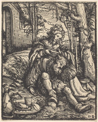 Sansão e Dalila de Hans Burgkmair I