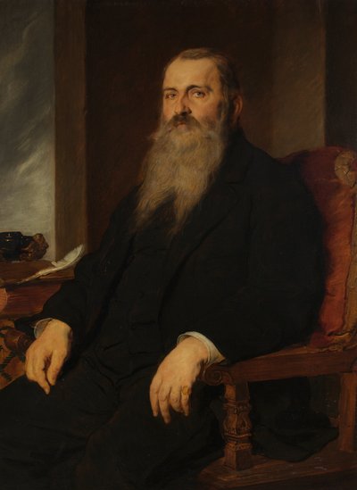 O escritor Emmerich Ranzoni de Hans Canon