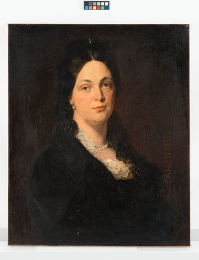 Justine von Hochstetter, nascida Bengough, esposa de Carl Christian Hochstetter de Hans Canon