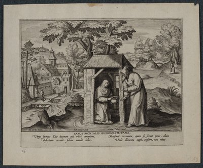 Santo Jerônimo de Hans Collaert