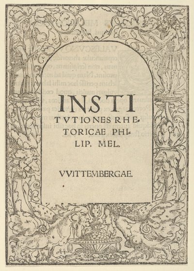 Fronteira do título, início do século XVI. de Hans Cranach