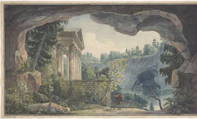 Teatro para a ópera Frigga de Hans Gottlob Hensigen