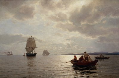 Do fiorde de Oslo de Hans Gude