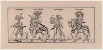 O advogado de defesa Viena de 1529 - baseado na xilogravura de Nikolaus Meldemann de Hans Guldenmundt