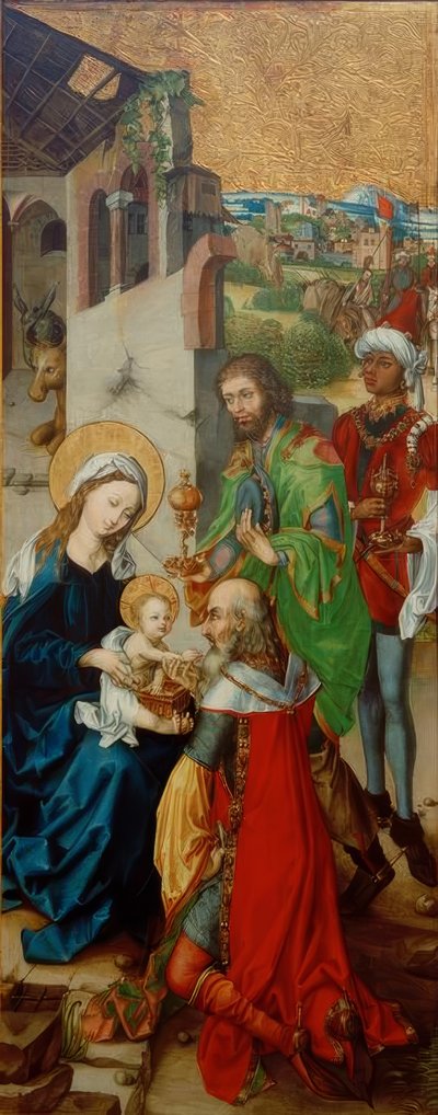 Adoração dos Reis Magos de Hans Haider