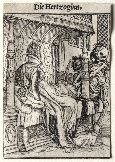 Dança da Morte: A Duquesa de Hans Holbein