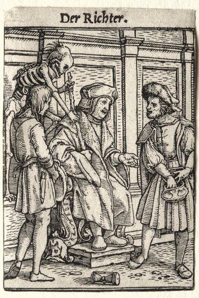 Dança da Morte: O Juiz de Hans Holbein