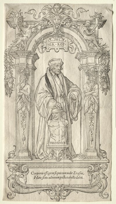 Erasmus de Roterdã. de Hans Holbein