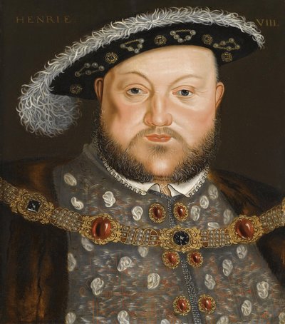 Retrato do rei Henrique VIII da Inglaterra de Hans, Holbein