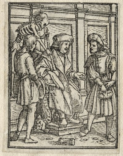 A Dança da Morte: O Juiz de Hans Holbein