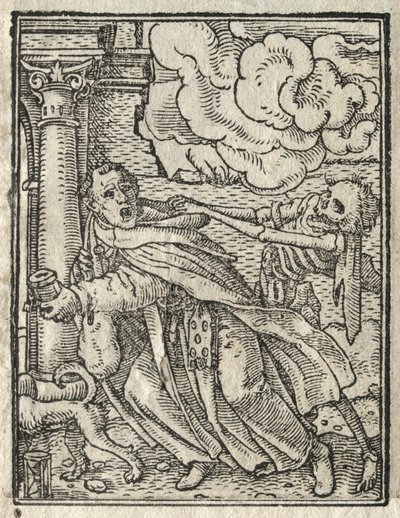 A Dança da Morte: O Frade Mendicante; A freira de Hans Holbein