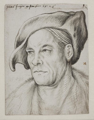 Retrato do financista e comerciante Jacob Fugger de Hans Holbein d.Æ.