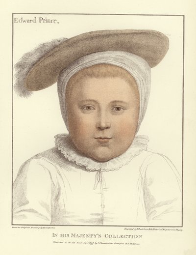 Edward, Príncipe de Gales (aquatint) de Hans Holbein der Jüngere