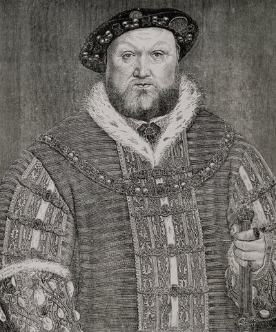 Henrique VIII (1491-1547) de Hans Holbein der Jüngere