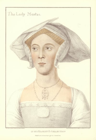 Jane Meutas (aquatinta) de Hans Holbein der Jüngere