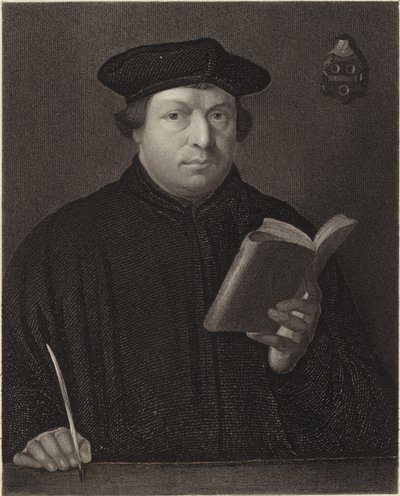 Martinho Lutero de Hans Holbein der Jüngere