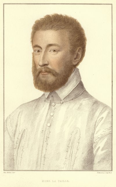 Monsieur La Faille (aquatinta) de Hans Holbein der Jüngere