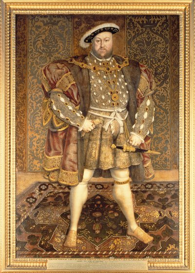 Retrato de Henrique VIII (1491-1547) de Hans Holbein der Jüngere