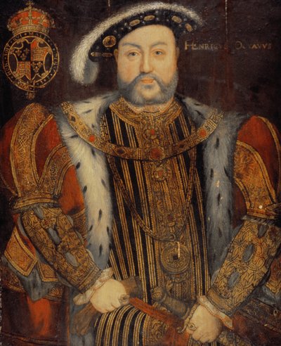 Retrato de Henrique VIII (1491-1547) de Hans Holbein der Jüngere