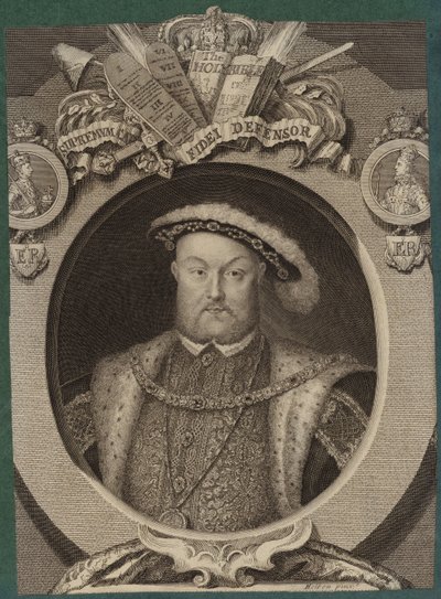 Retrato do rei Henrique VIII da Inglaterra de Hans Holbein der Jüngere