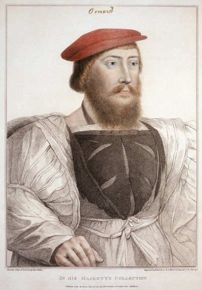 Sir Thomas Bolena (1477-1539) gravado por Francesco Bartolozzi (1727-1815) 1797 de Hans Holbein der Jüngere