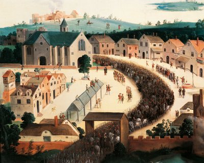 Henrique VIII Chegando ao Campo do Pano de Ouro, 7 de Junho de Hans Holbein the Elder