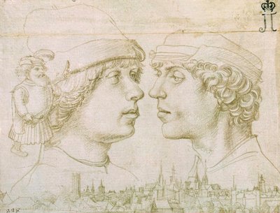 Retrato do Filho do Artista, 1514. de Hans Holbein the Elder