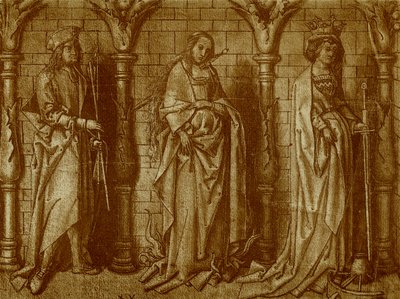 São Willibald, Lucia e Catherine de Hans Holbein the Elder