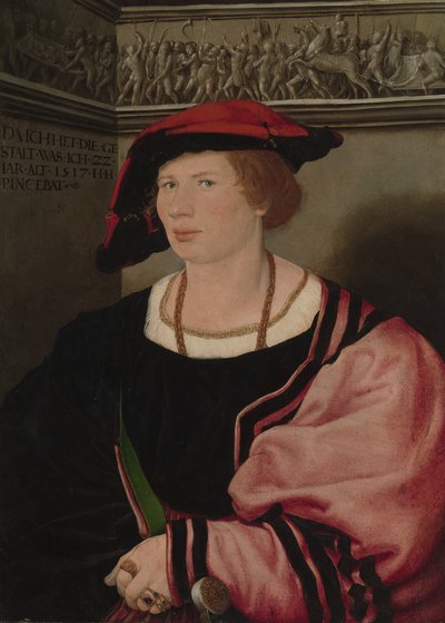 Benedikt von Hertenstein nasceu por volta de 1495, morreu em 1522, 1517. de Hans Holbein der Jüngere