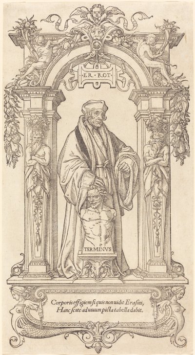 Erasmo de Roterdã de Hans Holbein der Jüngere