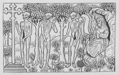 Dança da Morte de Holbein de Hans Holbein der Jüngere