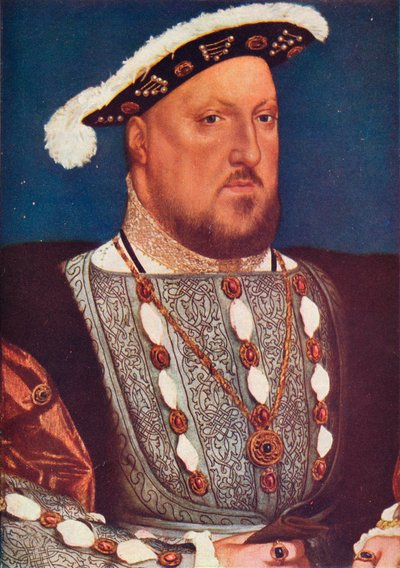 Rei Henrique VIII, c1537 de Hans Holbein der Jüngere