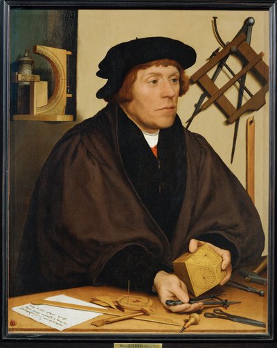 Nicolas Kratzer, astrónomo do rei Henrique VIII ... de Hans Holbein the Younger