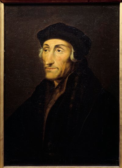 Retrato de Erasmus de Roterdão (Desiderius Erasmus Roterdamus) de Hans Holbein der Jüngere