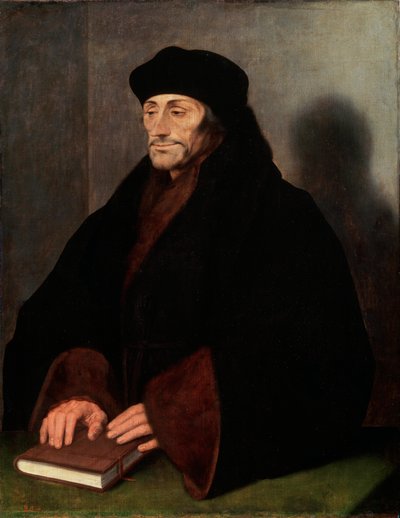 Retrato de Erasmus de Roterdã, 146669-1536, 1523 de Hans Holbein der Jüngere