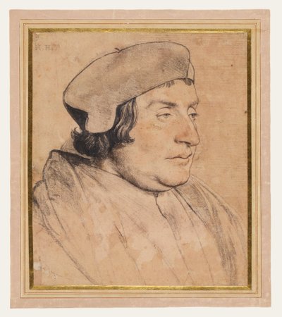 Retrato de um académico ou clérigo de Hans Holbein the Younger