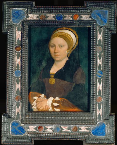 Retrato de uma senhora inglesa, depois de 1540 (pintura sobre madeira de carvalho) de Hans Holbein the Younger