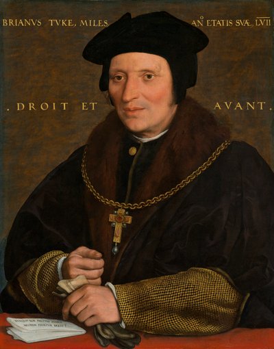 Sir Brian Tuke de Hans Holbein the Younger