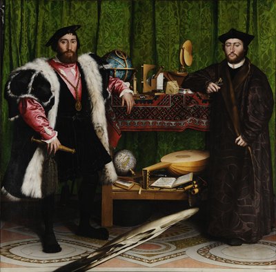 Os Embaixadores de Hans Holbein the Younger