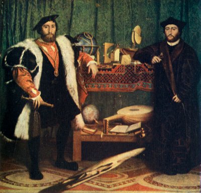 Os Embaixadores, 1533, 1909 de Hans Holbein der Jüngere