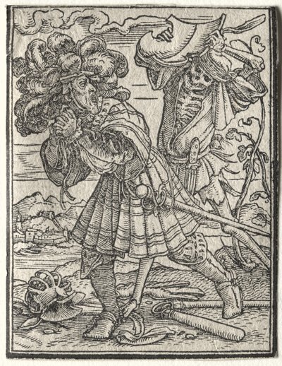 A Dança da Morte: O Conde de Hans Holbein the Younger