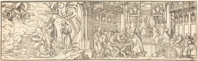 Tráfico de Indulgências. de Hans Holbein der Jüngere