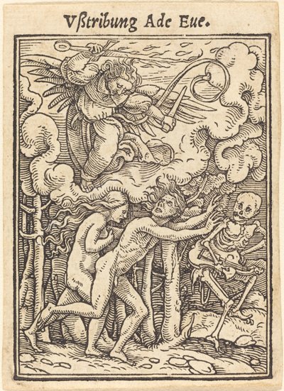 Vßtribung Ade Eue. de Hans Holbein der Jüngere