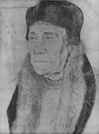 William Warham, Arcebispo de Cantuária, 1527 1945 de Hans Holbein der Jüngere